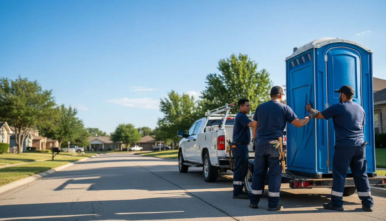Portable Toilet Rental in River Ridge, LA near me